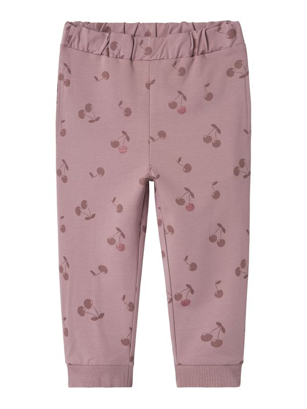 NAME IT NAME IT Hlače 'NMFBELLA'  sivkasto ljubičasta (mauve) / ciklama
