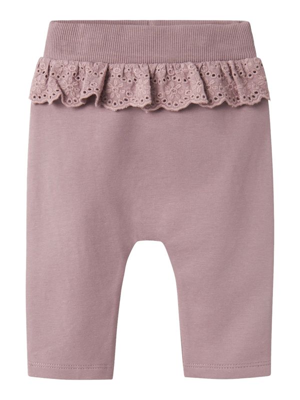 NAME IT NAME IT Hlače  sivkasto ljubičasta (mauve)