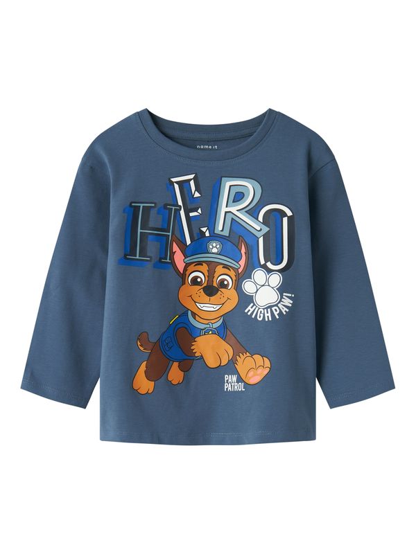 NAME IT NAME IT Majica 'NMMJAHAV PAWPATROL'  safirno plava / smeđa / karamela / bijela