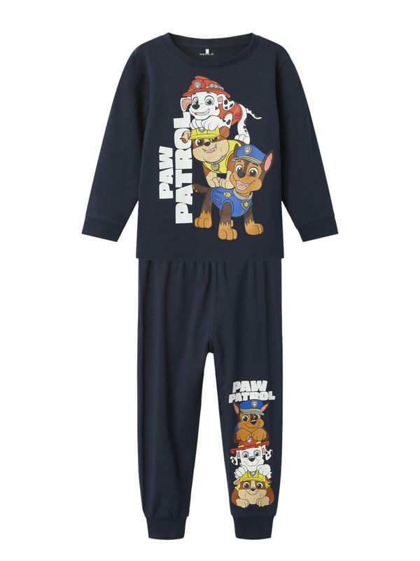 NAME IT NAME IT Pidžama set 'ASPEK PAWPATROL'  morsko plava / smeđa / crvena / bijela