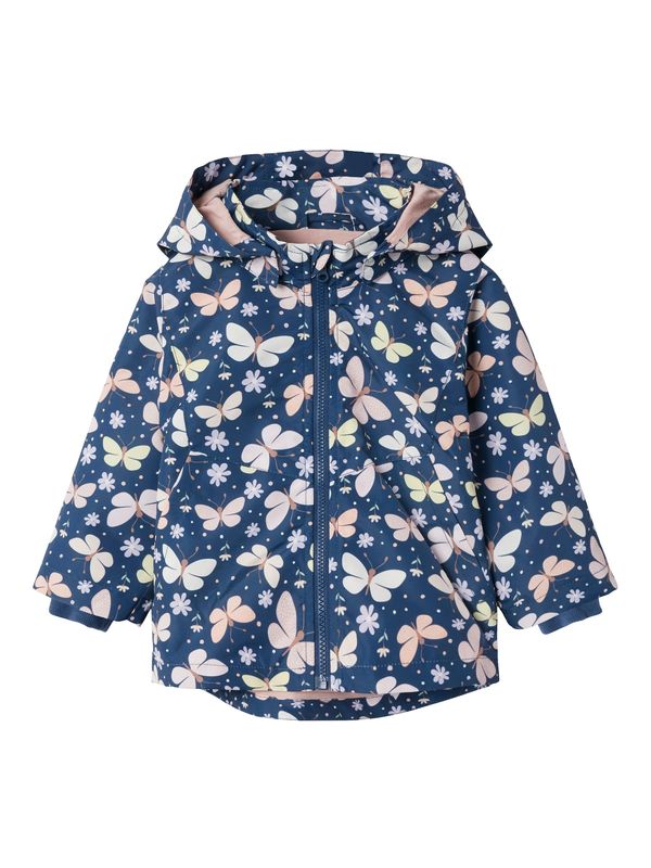NAME IT NAME IT Prijelazna jakna 'NBFMAXI'  noćno plava / lila / rosé / puder roza