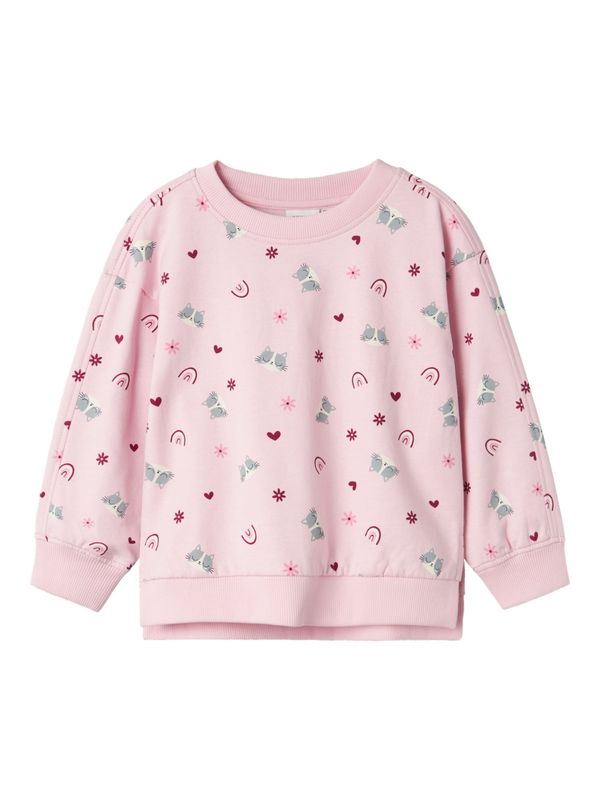 NAME IT NAME IT Sweater majica  ecru/prljavo bijela / pastelno zelena / roza / boja vina
