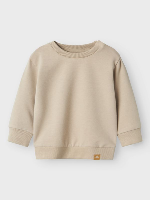 NAME IT NAME IT Sweater majica 'NBNTAKKI'  tamno bež