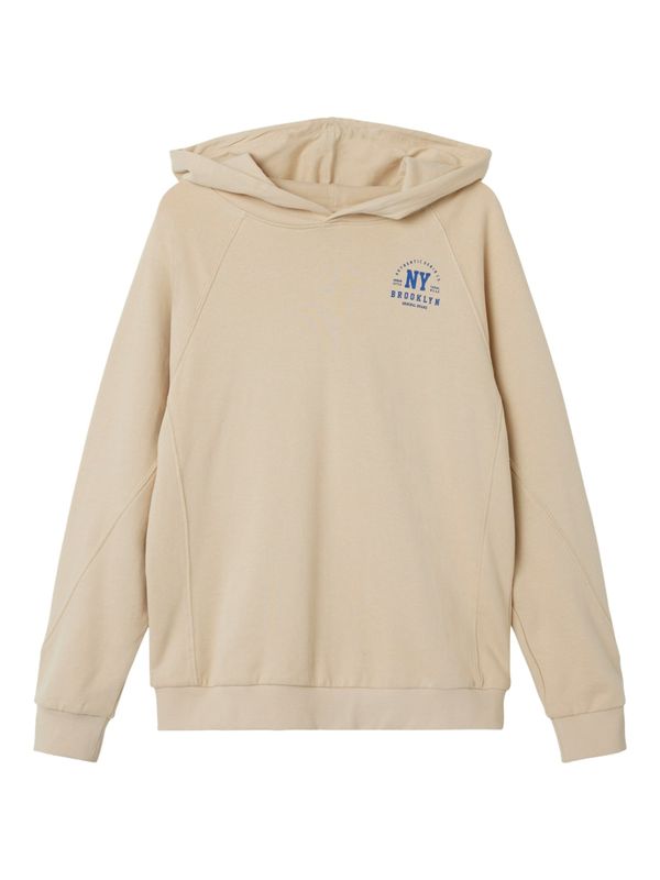 NAME IT NAME IT Sweater majica 'NKMOBANDO'  tamno bež / plava