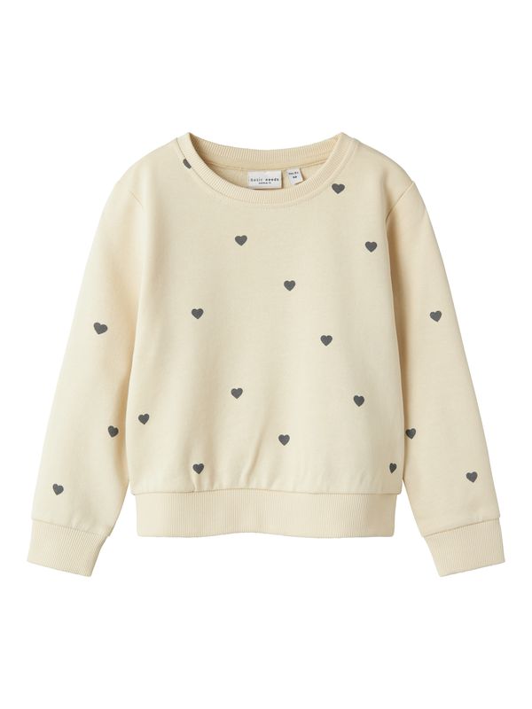 NAME IT NAME IT Sweater majica 'NMFVALBA'  pijesak / antracit siva