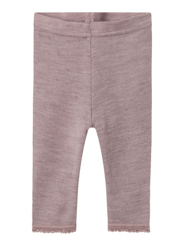 NAME IT NAME IT Tajice 'WANG'  sivkasto ljubičasta (mauve)