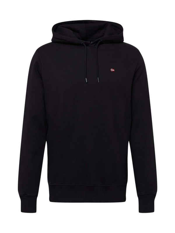 NAPAPIJRI NAPAPIJRI Sweater majica 'Balis'  crvena / crna
