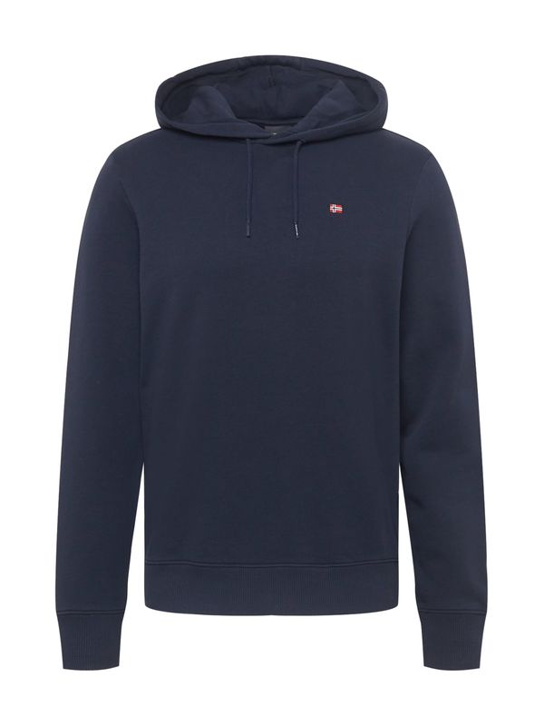 NAPAPIJRI NAPAPIJRI Sweater majica 'Balis'  morsko plava / crvena / bijela