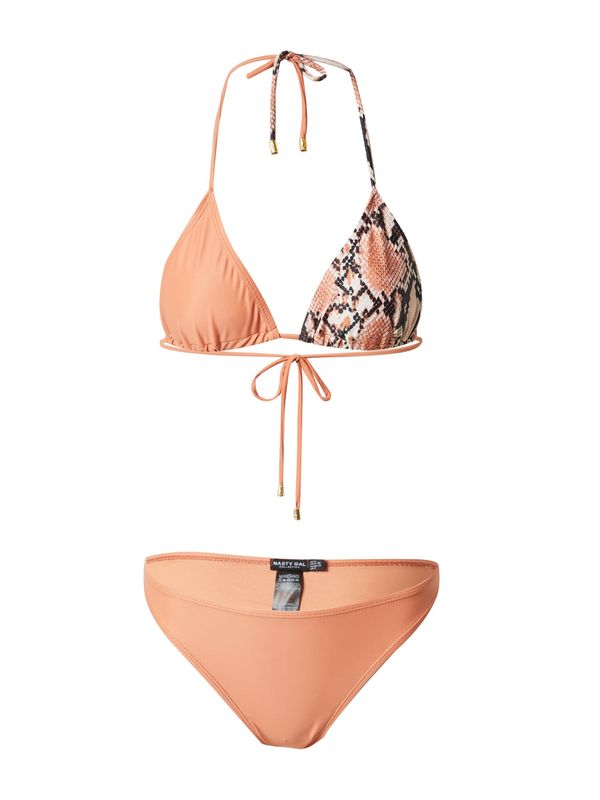 Nasty Gal Nasty Gal Bikini  marelica / breskva / crna / bijela