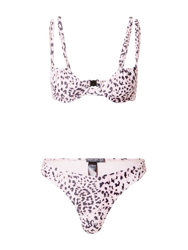 Nasty Gal Nasty Gal Bikini  rosé / crna