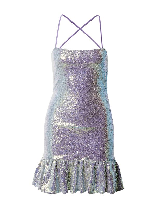 Nasty Gal Nasty Gal Haljina  opal / srebrno siva / svijetloljubičasta