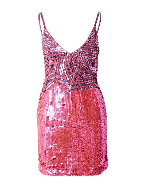 Nasty Gal Nasty Gal Koktel haljina  ljubičasta / roza