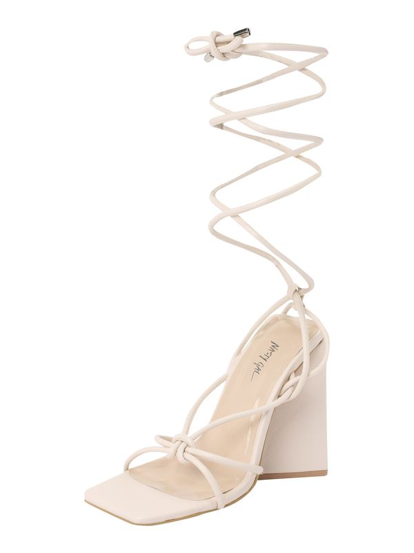 Nasty Gal Nasty Gal Sandale s remenčićima  boja pijeska