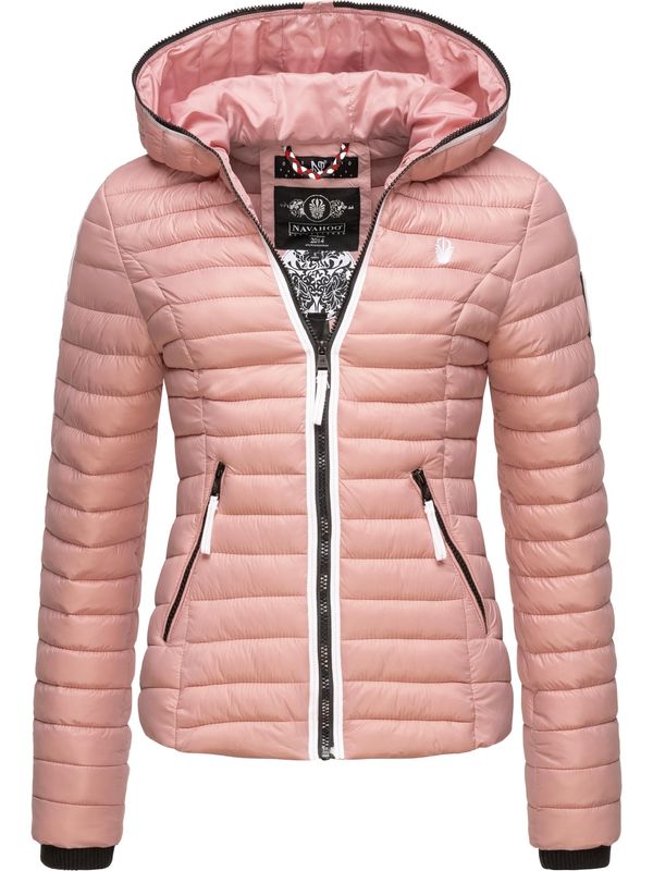NAVAHOO NAVAHOO Prijelazna jakna  rosé / crna / bijela