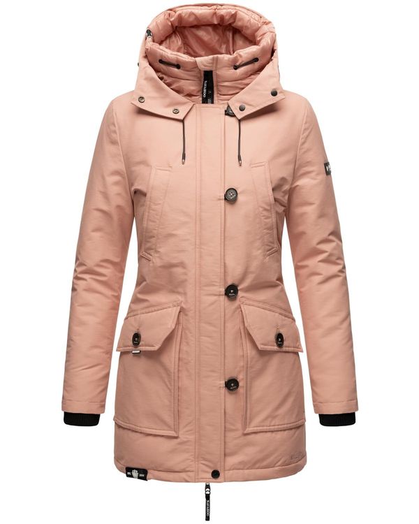 NAVAHOO NAVAHOO Zimska parka 'Freeze Storm'  kestenjasto smeđa / rosé