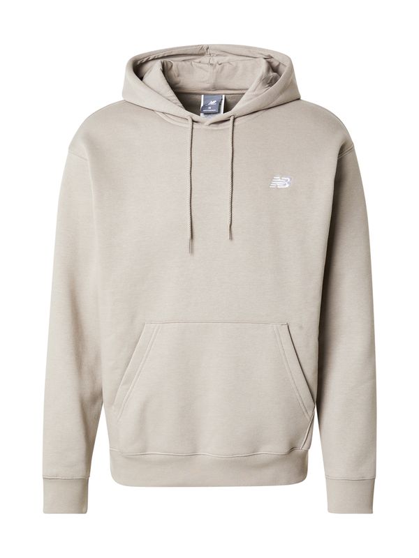 new balance new balance Sweater majica 'Sport Essentials'  bež siva