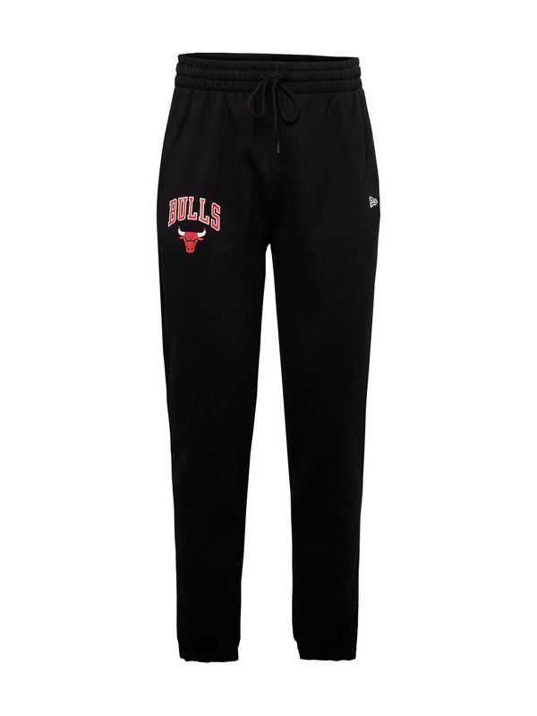 NEW ERA NEW ERA Hlače 'NBA ESSENTIALS CHIBUL'  crvena / crna / bijela