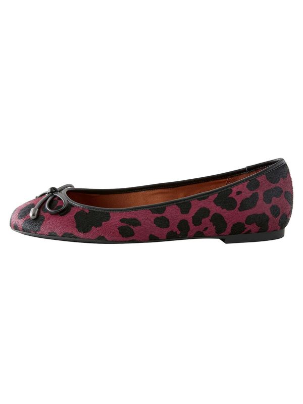 Next Next Balerinke 'Forever Comfort'  tamno crvena / crna