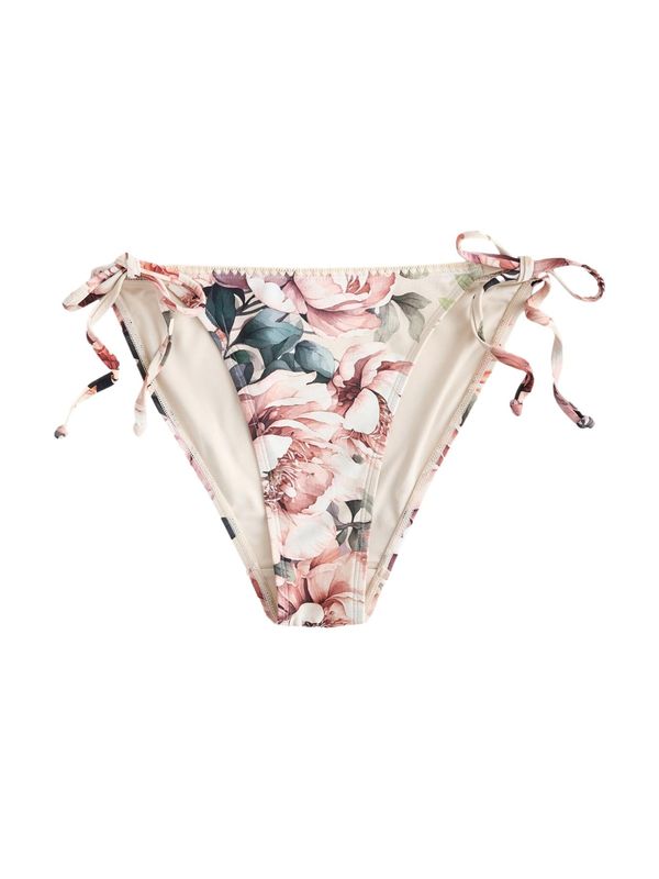 Next Next Bikini donji dio  bež / tamno zelena / roza / prljavo bijela
