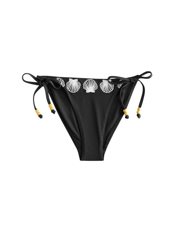 Next Next Bikini donji dio  crna / bijela