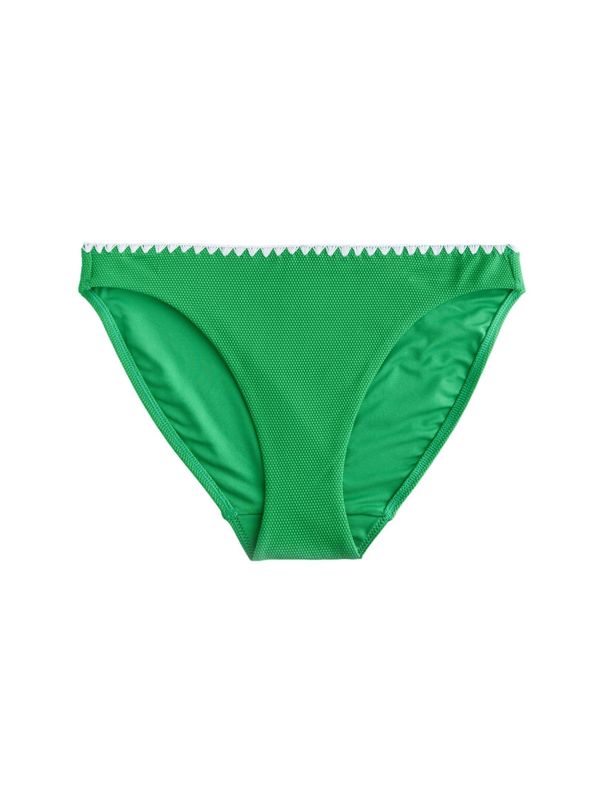 Next Next Bikini donji dio  zelena / bijela