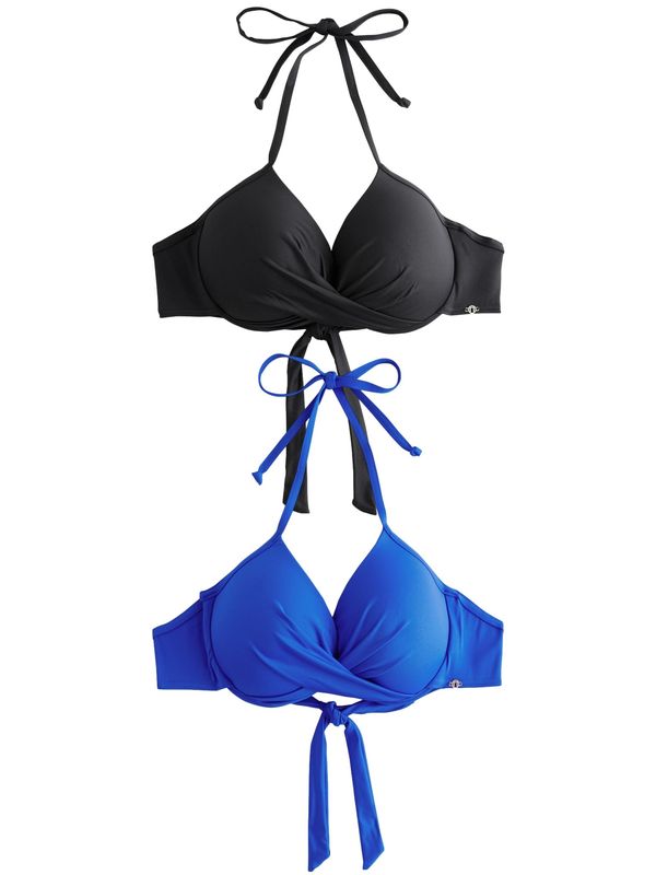 Next Next Bikini gornji dio  plava / crna