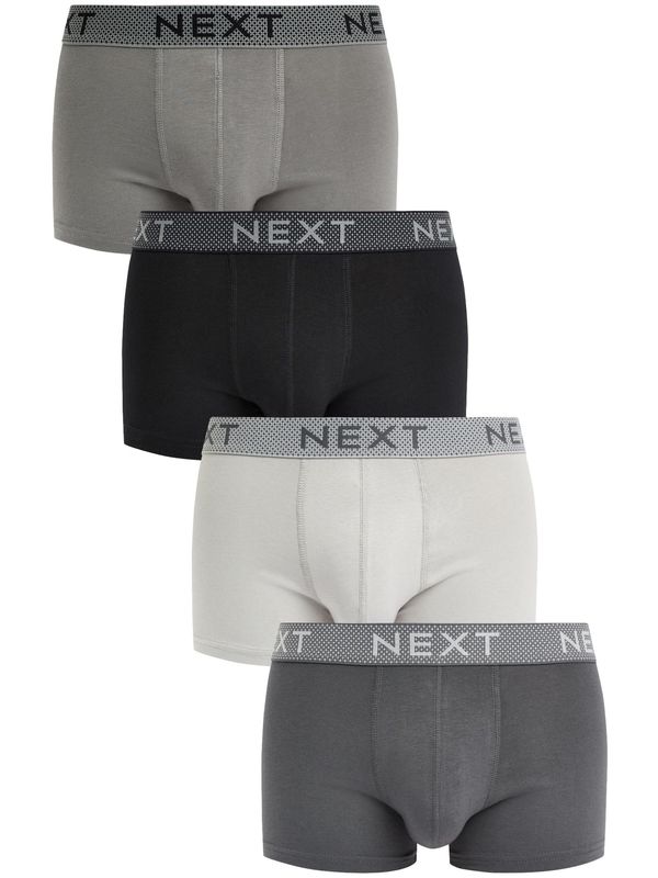 Next Next Bokserice  siva / svijetlosiva / tamo siva / crna