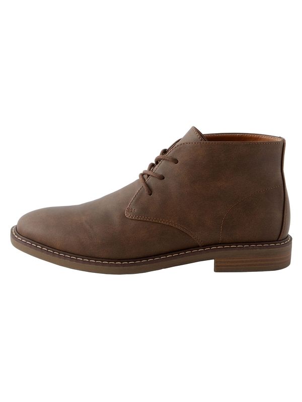 Next Next Chukka gležnjače  tamno smeđa