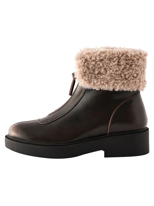 Next Next Čizme 'Forever Comfort®'  bež / kestenjasto smeđa
