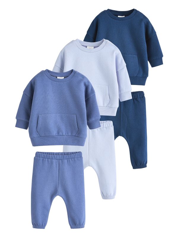 Next Next Jogging komplet  morsko plava / plavi traper / pastelno plava