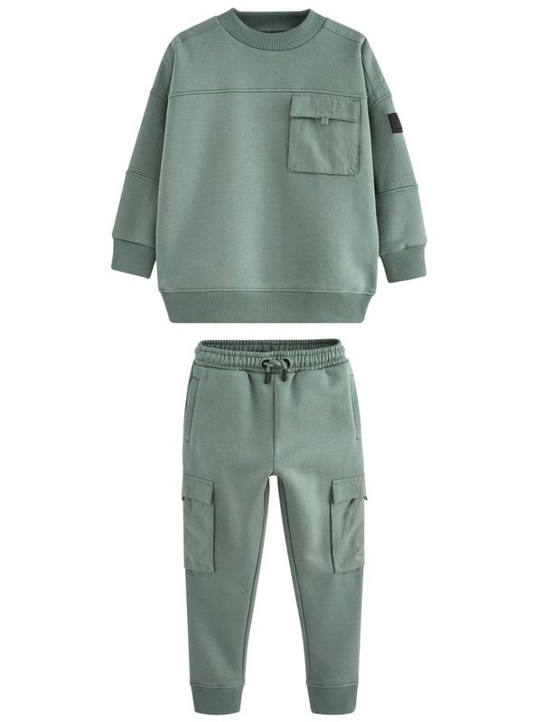 Next Next Jogging komplet  zelena / pastelno zelena