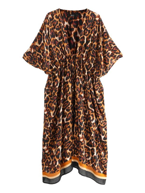 Next Next Kimono  smeđa / crna