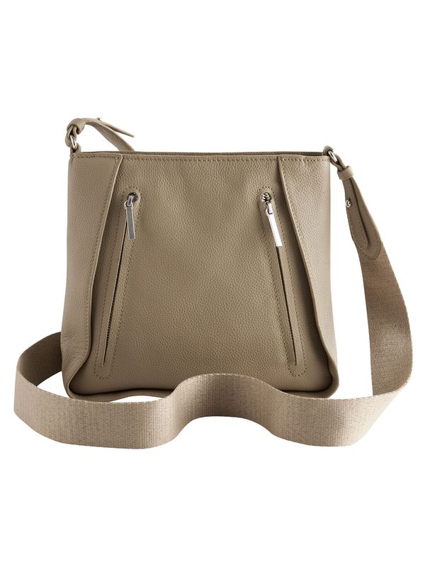 Next Next Messenger torba preko ramena  taupe siva