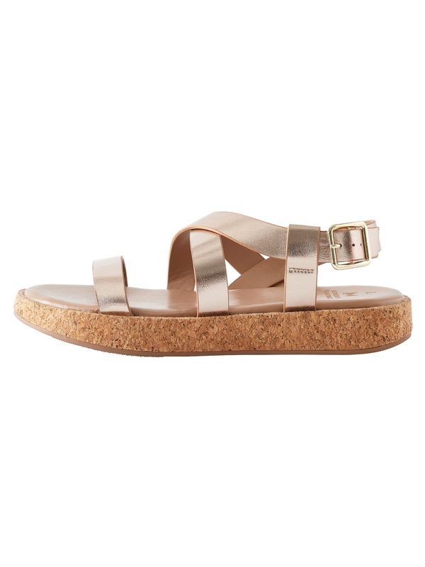 Next Next Sandale 'Forever Comfort® '  rozo zlatna
