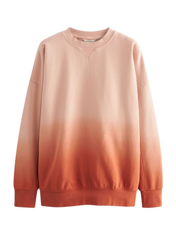 Next Next Sweater majica  bež / narančasta