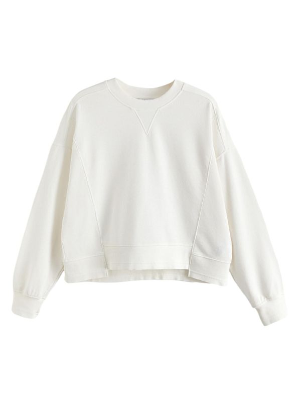 Next Next Sweater majica  bijela