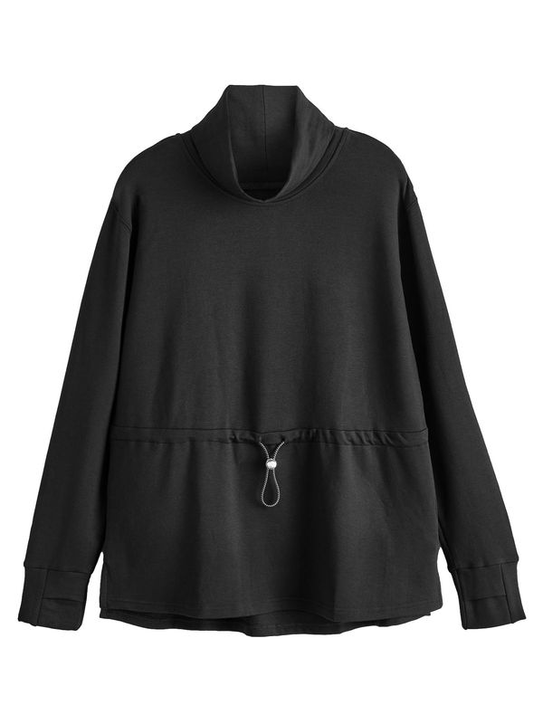 Next Next Sweater majica  crna