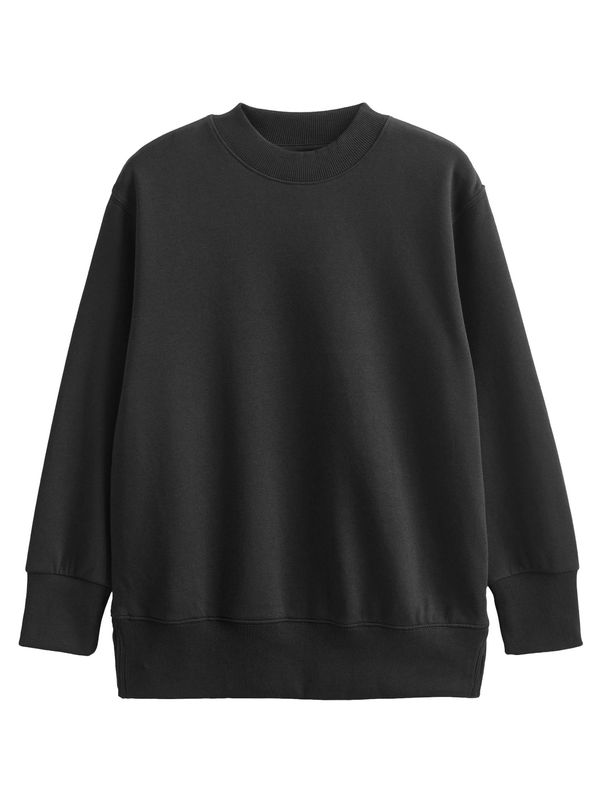 Next Next Sweater majica  crna