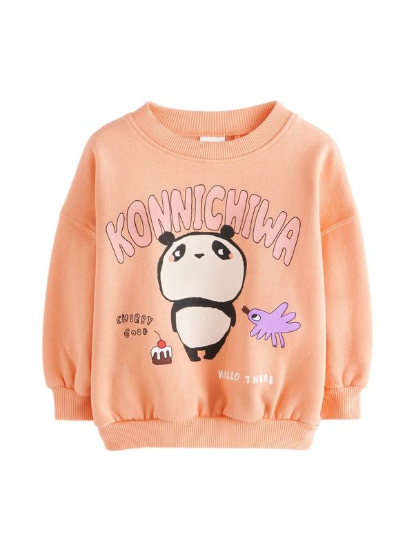 Next Next Sweater majica  miks boja / narančasta