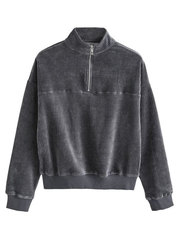 Next Next Sweater majica  siva
