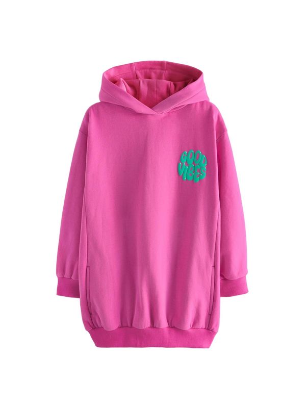 Next Next Sweater majica  zelena / roza