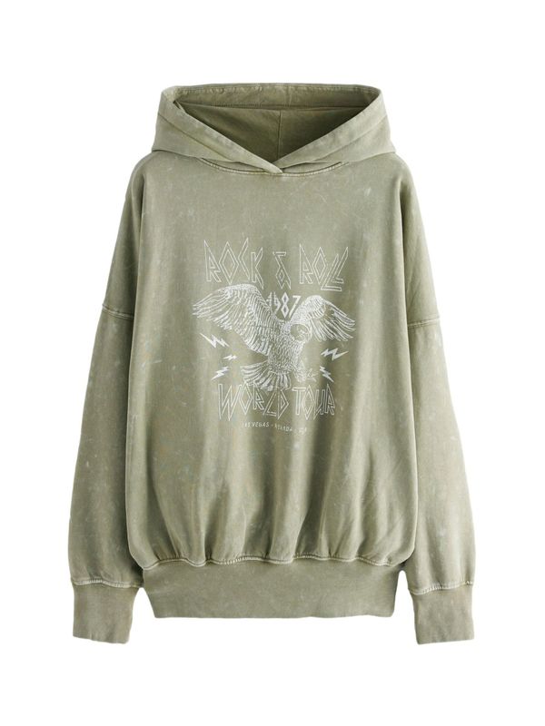 Next Next Sweater majica  zelena