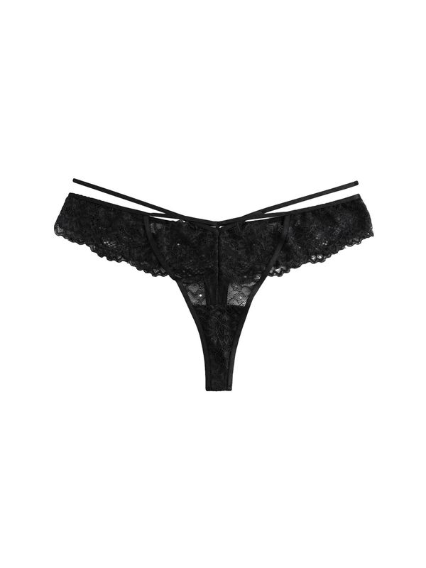 Next Next Tanga gaćice  crna