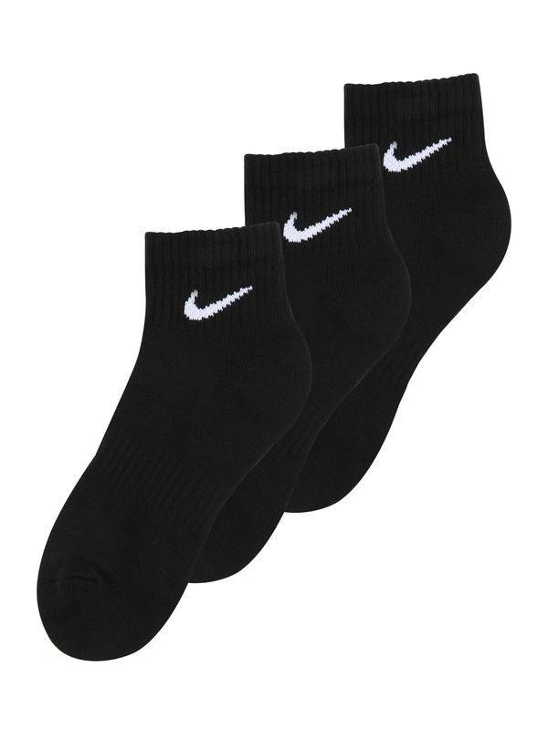 NIKE NIKE Čarape 'Everyday Cush'  crna / bijela