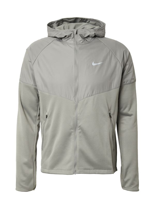 NIKE NIKE Sportska jakna 'Sphere Miler'  siva / bež siva