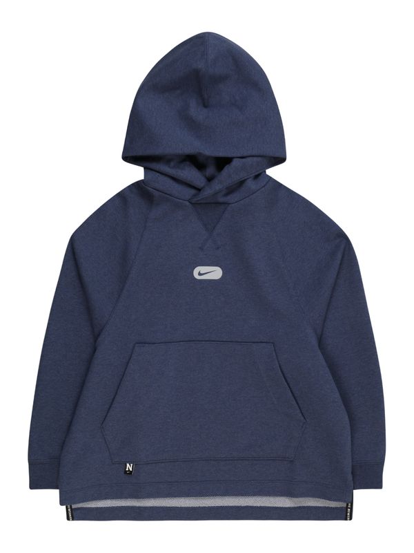 NIKE NIKE Sportska sweater majica  mornarsko plava / crna / bijela