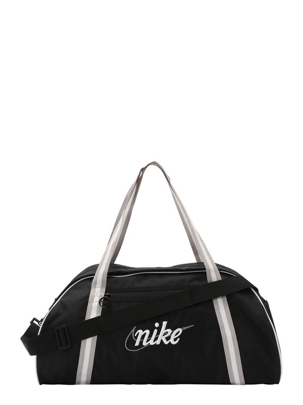 NIKE NIKE Sportska torba 'Gym Club'  sivkasto bež / crna / bijela