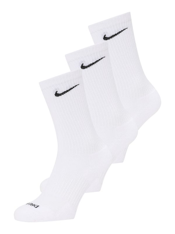 NIKE NIKE Sportske čarape 'Everyday'  crna / bijela