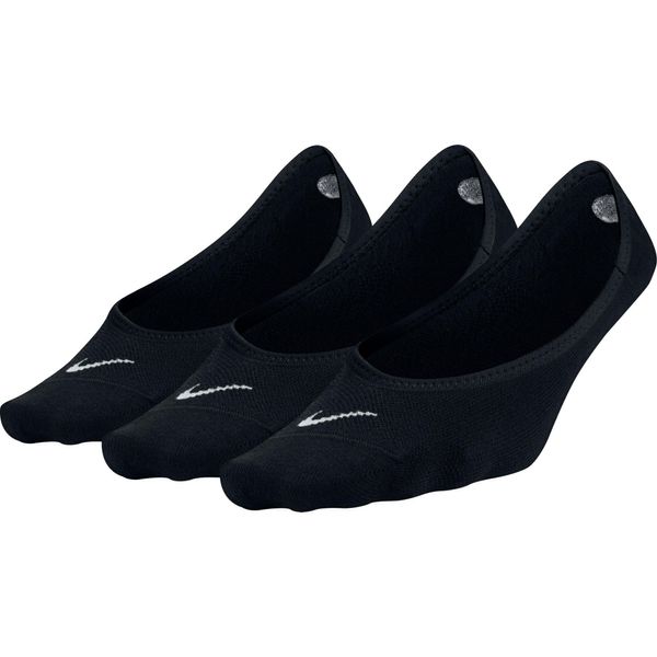 NIKE NIKE Sportske čarape 'Lightweight No-Show'  crna / bijela