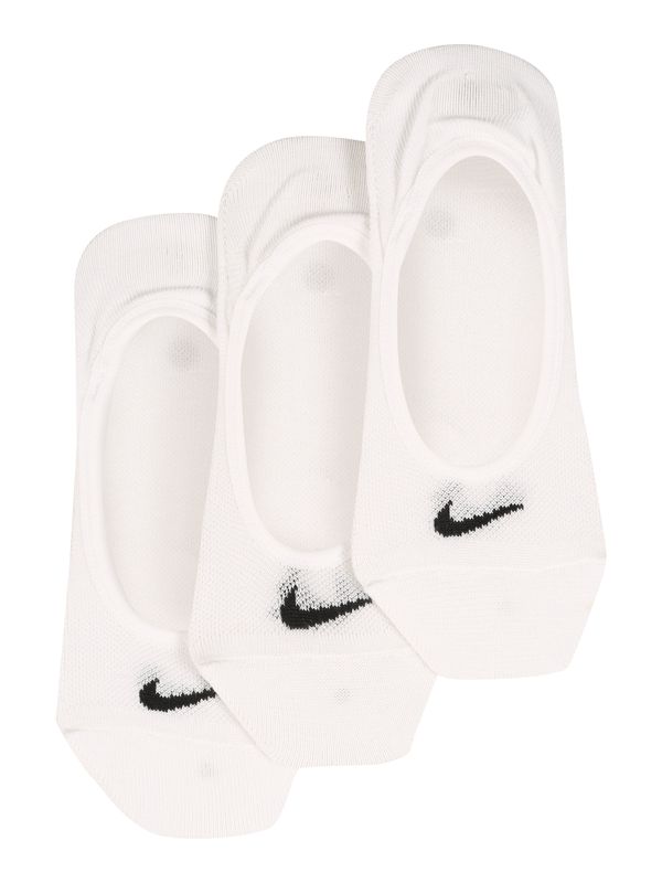 NIKE NIKE Sportske čarape 'Lightweight No-Show'  crna / bijela